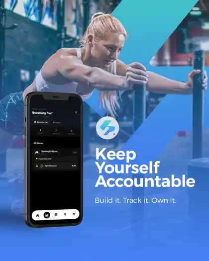 Keep yourself accountable. Build it. Track it. Own it.
